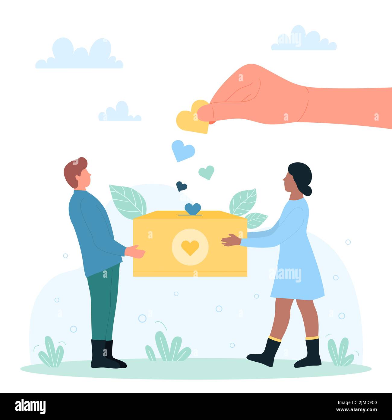 Animated fundraisers