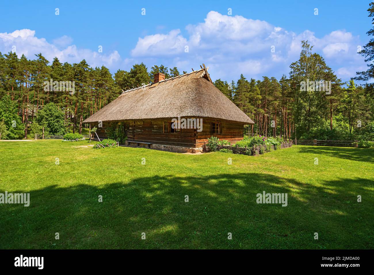 Old house in rural area Stock Photo