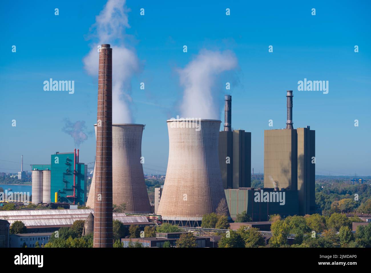 Steel production plant Stock Photo Alamy