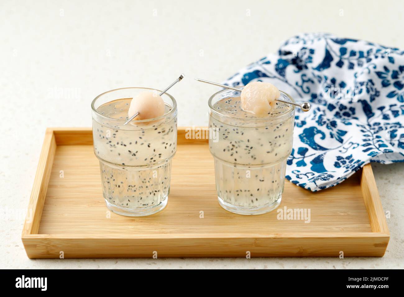 Bird Nest Ice or Es Sarang Burung, Indonesian Traditional Refreshment