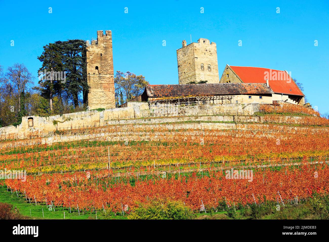 The Castle Neipperg near Heilbronn, Germany, Europe Stock Photo