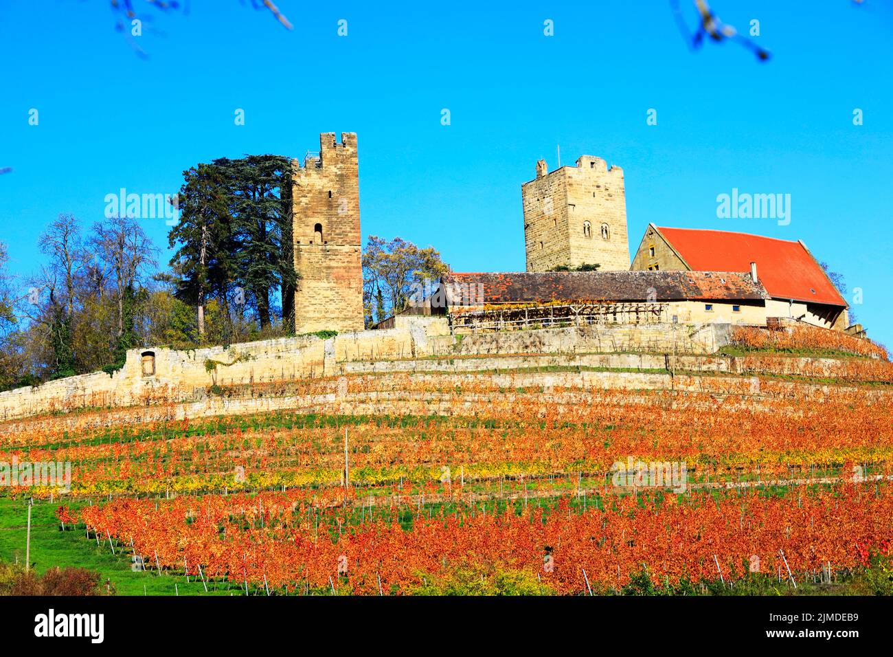 The Castle Neipperg near Heilbronn, Germany, Europe Stock Photo