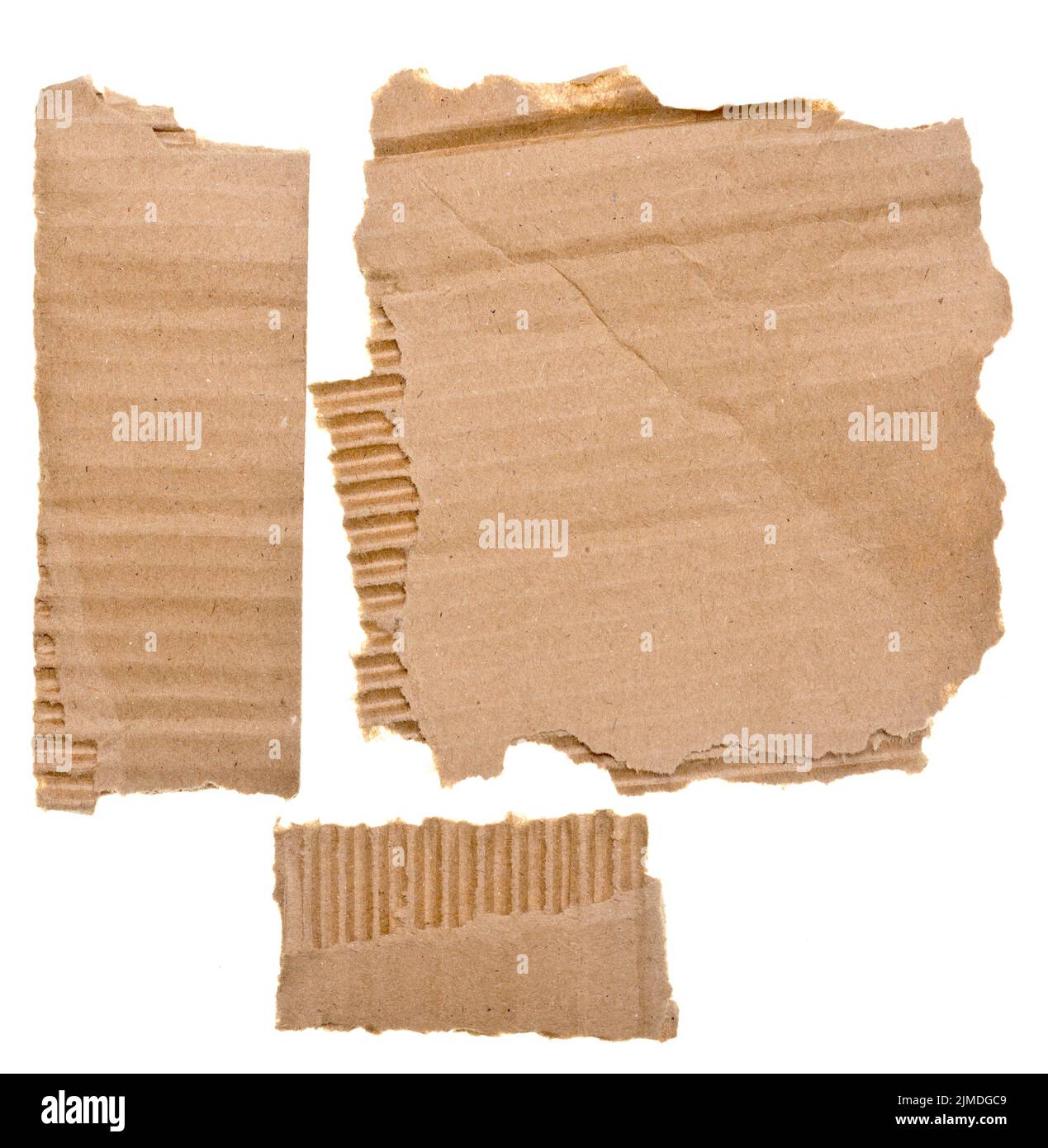 Pieces of cardboard Stock Photo Alamy