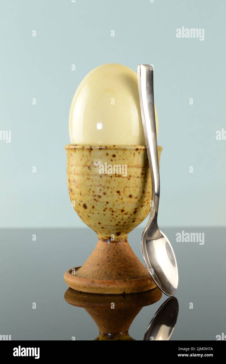 Hard Boiled Egg Stock Photo - Alamy