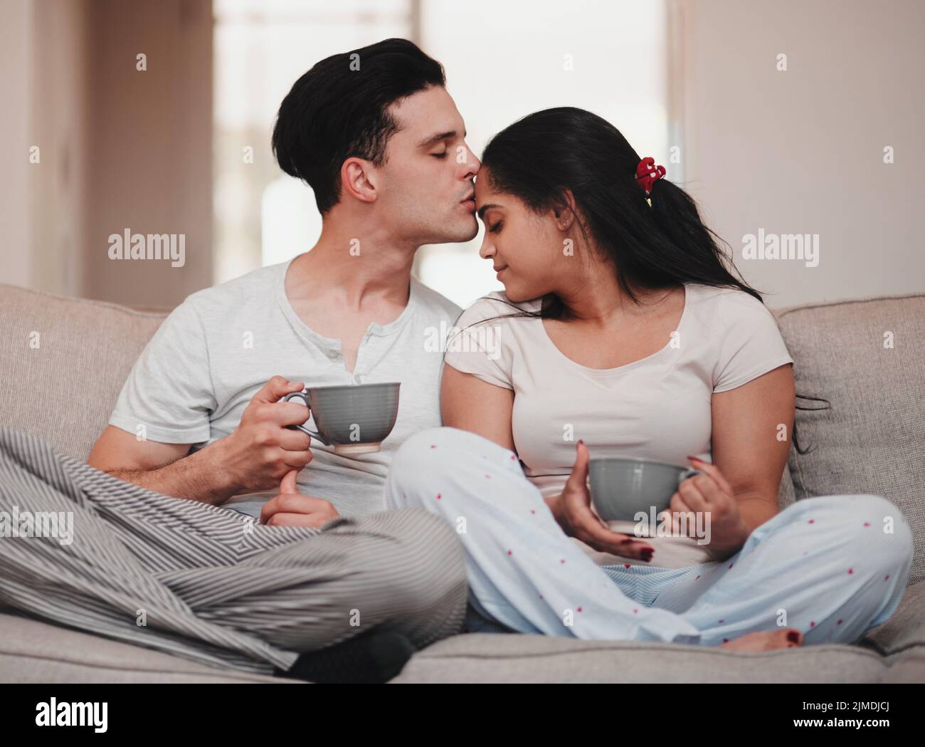Good morning kiss hi-res stock photography and images - Alamy