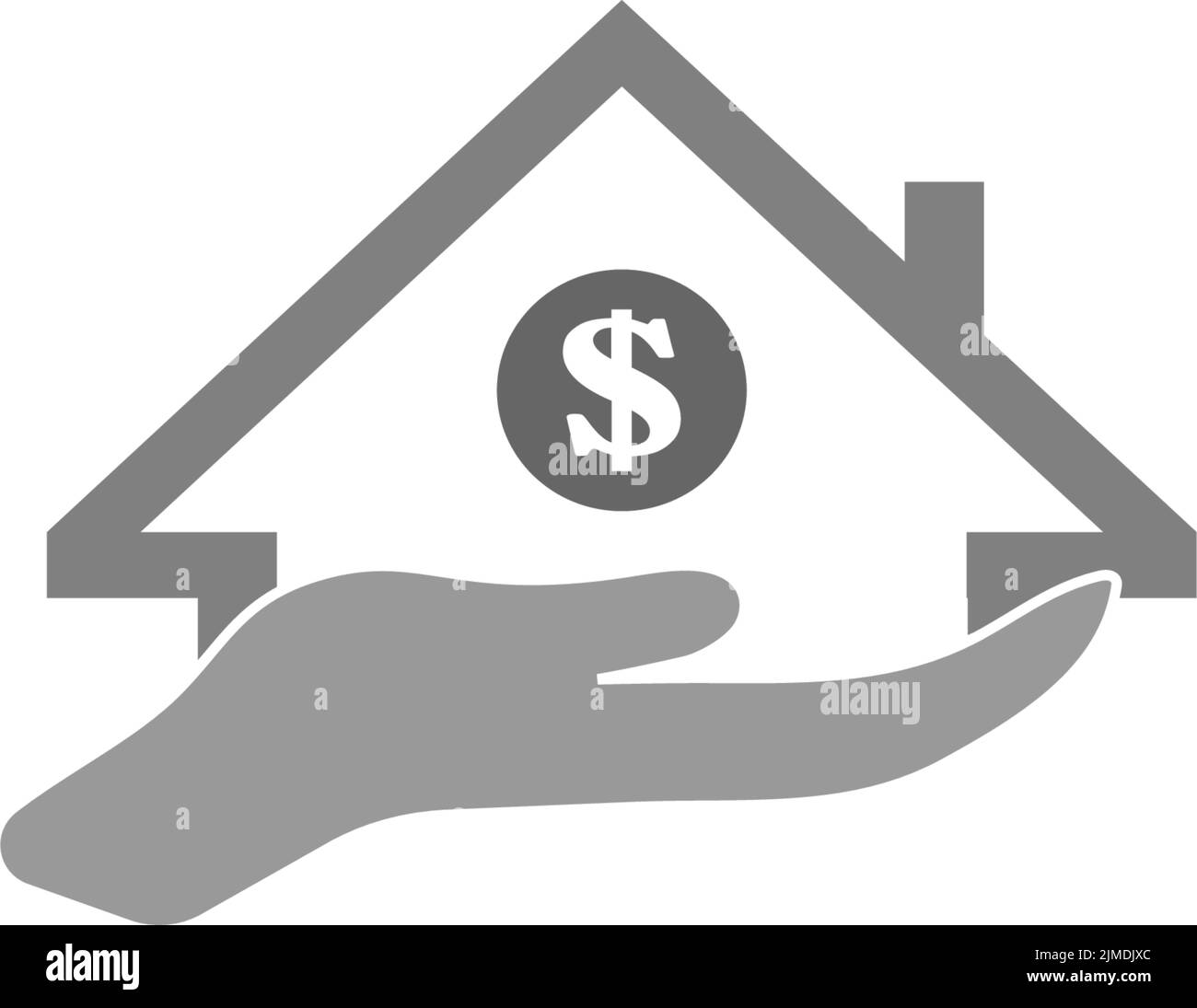 financial center logo design vector illustration icon Stock Vector ...