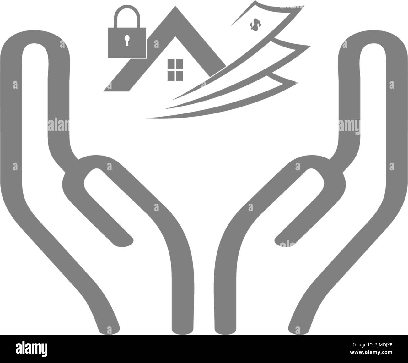 financial center logo design vector illustration icon Stock Vector ...