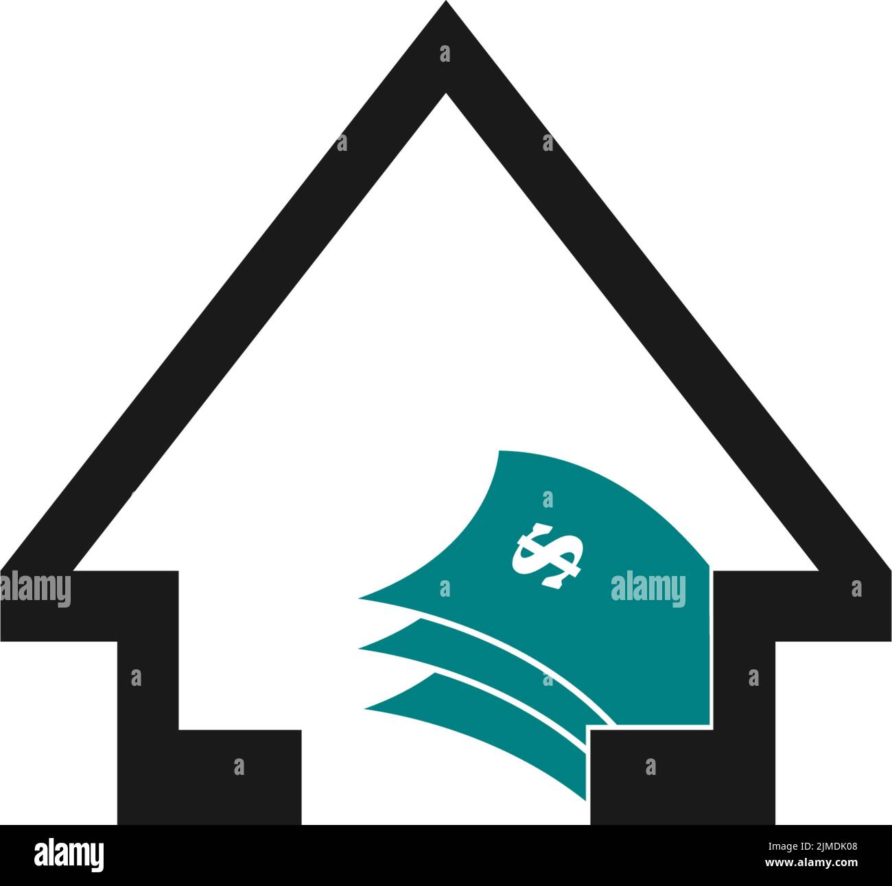 financial center logo design vector illustration icon Stock Vector ...