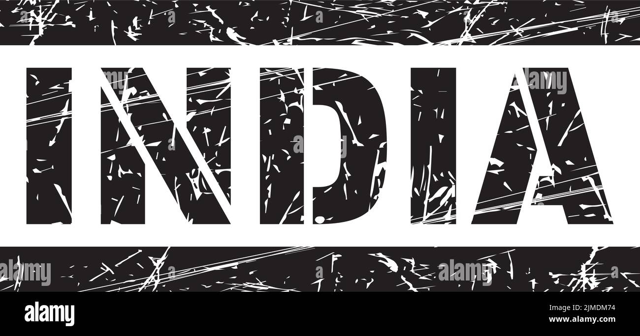 An illustration of India grunge flag Stock Vector Image & Art - Alamy