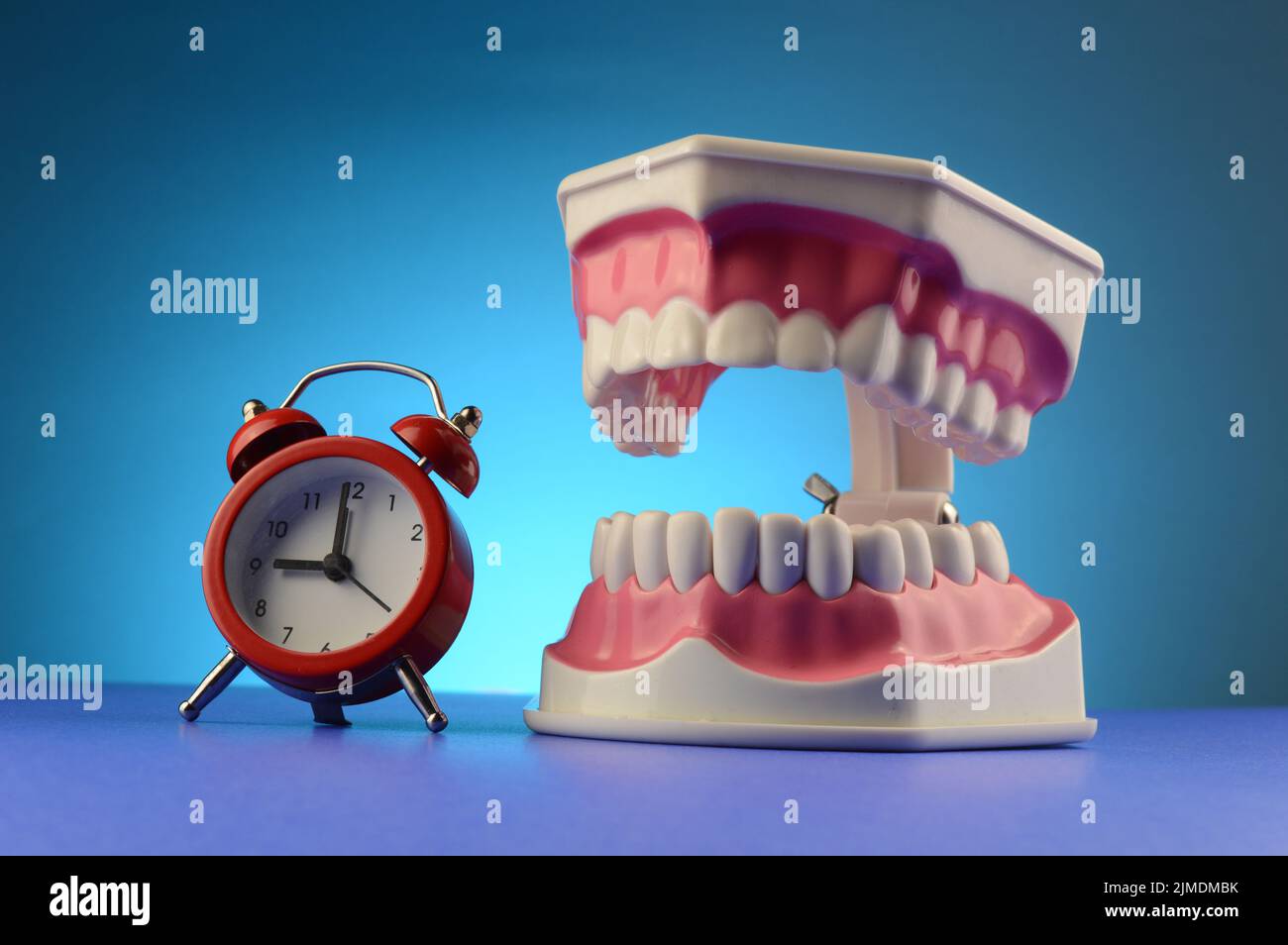 Dentist Appointment Clock Stock Photo Alamy