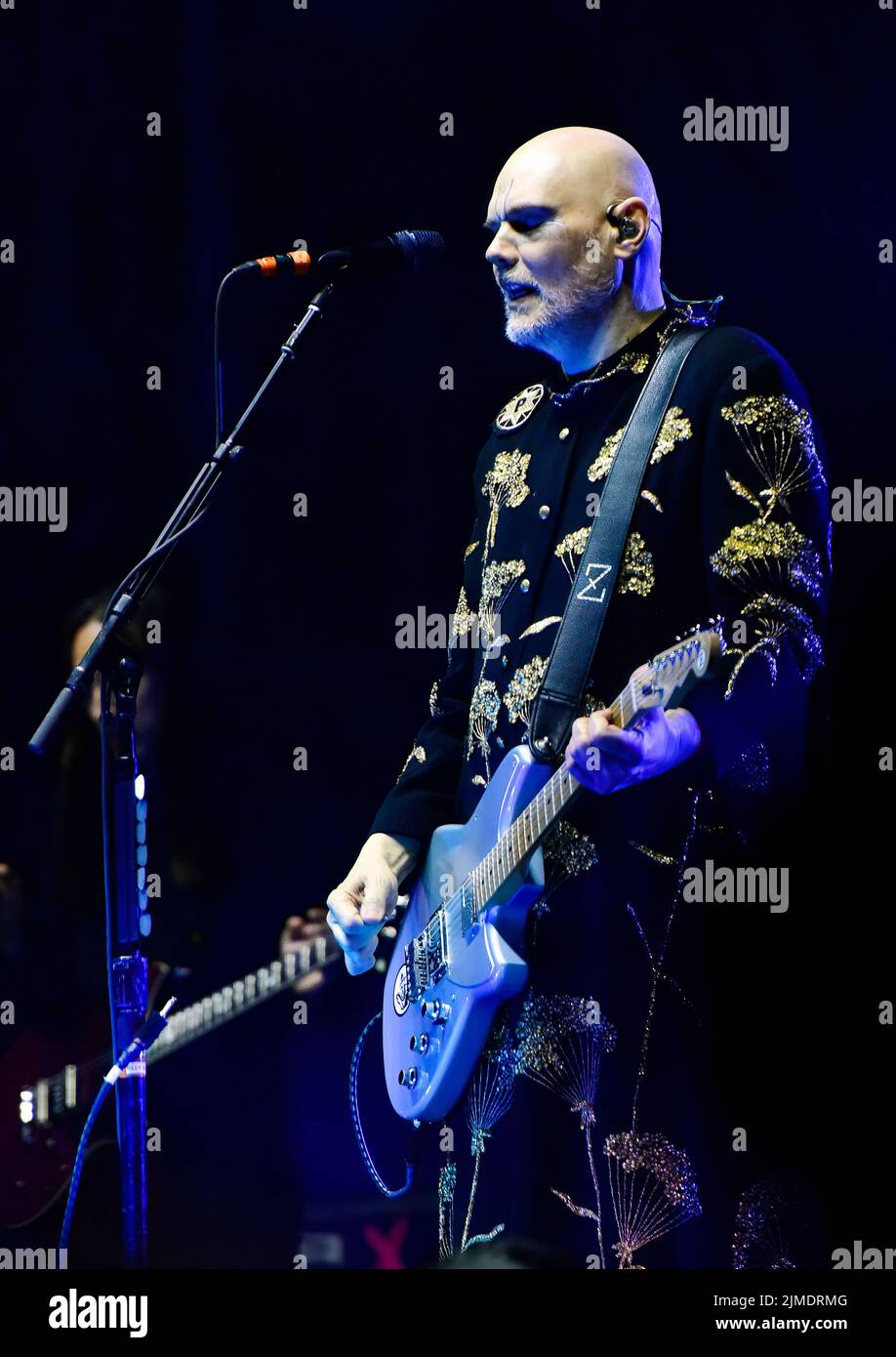 Redondo Beach, California, USA. 14th May, 2022. Billy Corgan frontman for Smashing  Pumpkins on stage day 2 of BEACHLIFE festival . Credit: Ken Howard Stock Photo