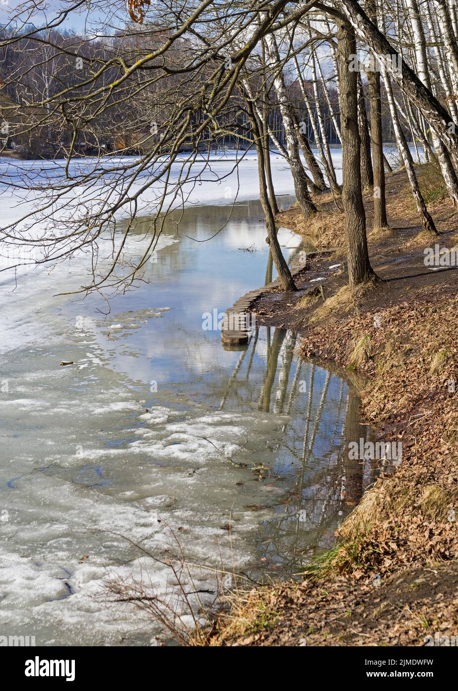 Melt ice pond hires stock photography and images Alamy
