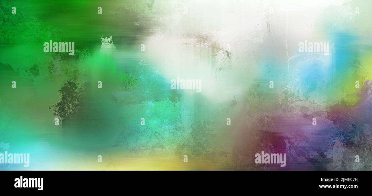 Painted background abstract, lights and colors Stock Photo