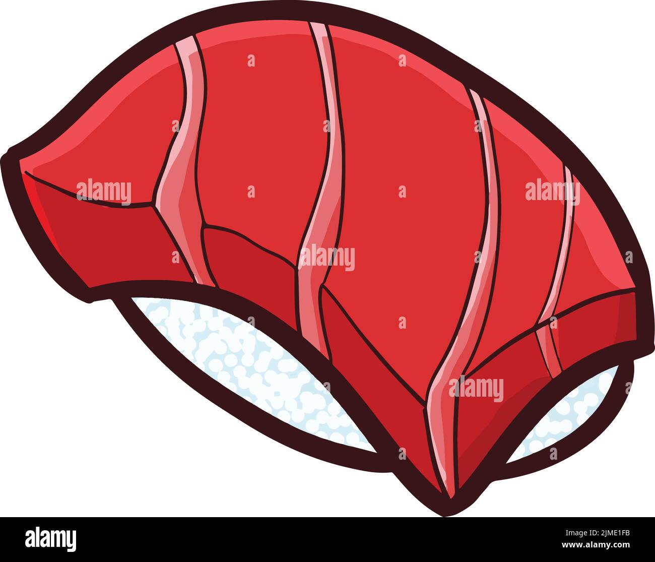 A vector of a sushi with a white background Stock Vector Image & Art ...