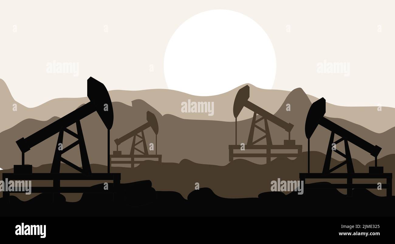 oil pump icon vector illustration Stock Vector