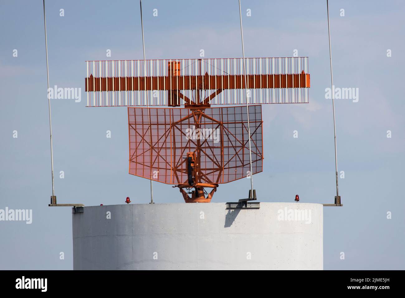 A modern radar station array Stock Photo Alamy