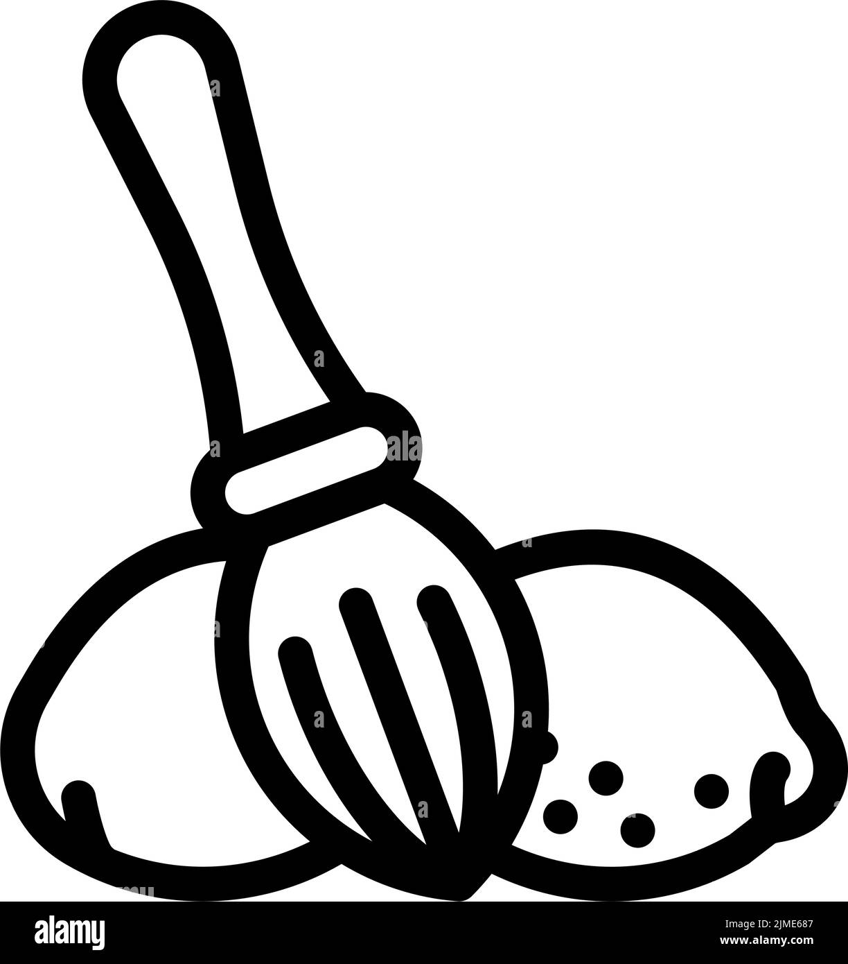 manual lemon squeezer line icon vector illustration Stock Vector Image