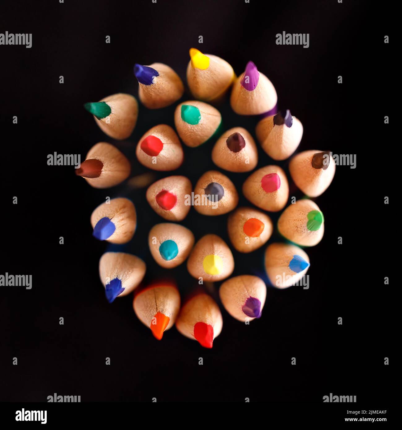 Dark blue colored pencil on hires stock photography and images Alamy