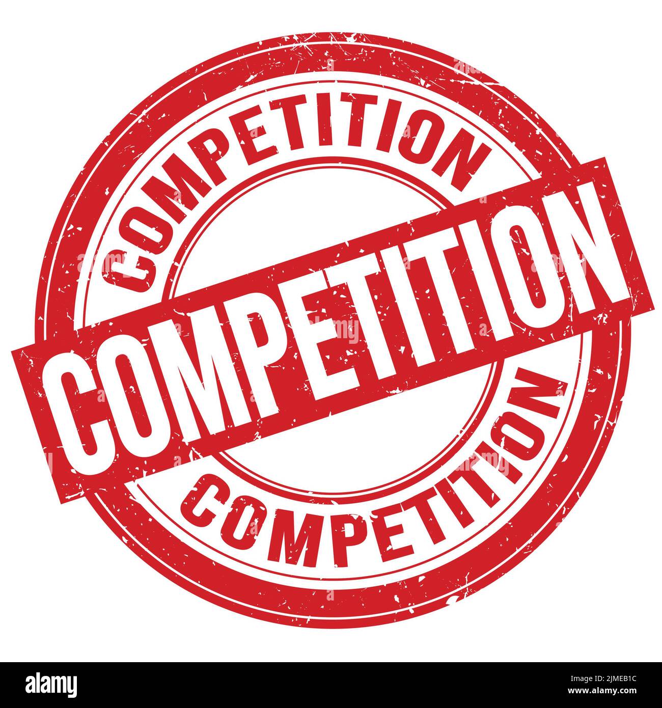 Compiti Sign COMPETITION text written on red round grungy stamp sign Stock Photo - Alamy