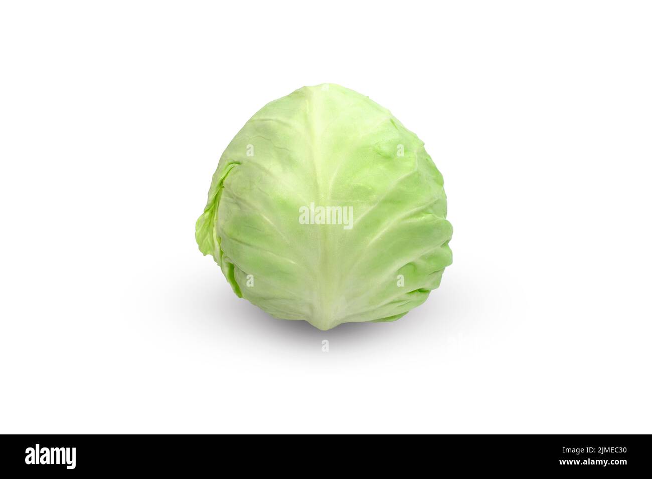 Dieting cabbage salad, photo isolated on white background, Low-calorie foods. Healthy food. Stock Photo