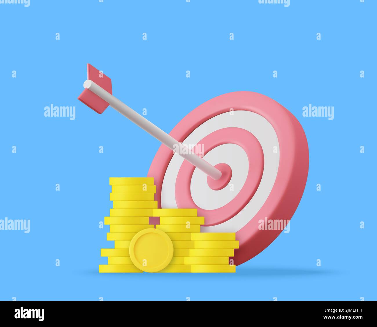 Financial target goal concept Stock Vector Image & Art Alamy