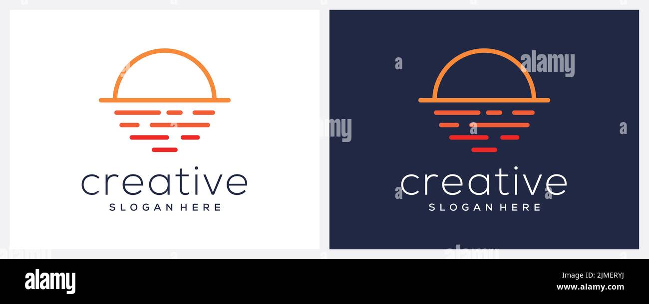 a vector art of logo template Stock Vector Image & Art - Alamy
