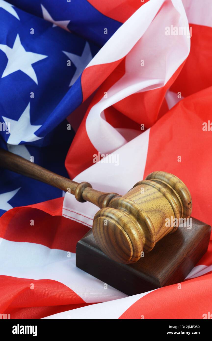 American Legal Jurisdiction Stock Photo