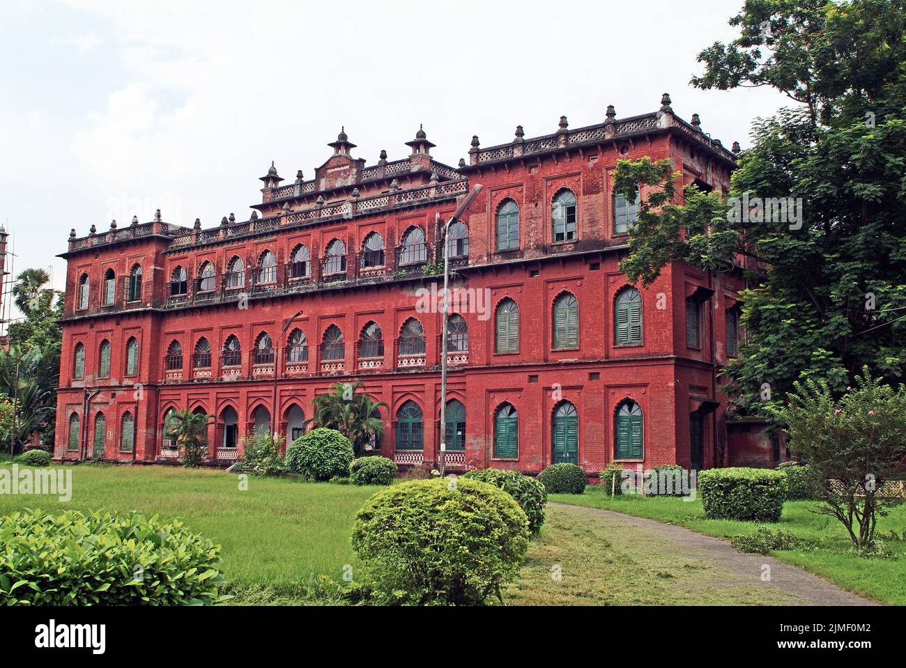Dhaka, Bangladesh - September 17, 2007: former residence of Lord Curzon - currently part of Dhaka University Stock Photo