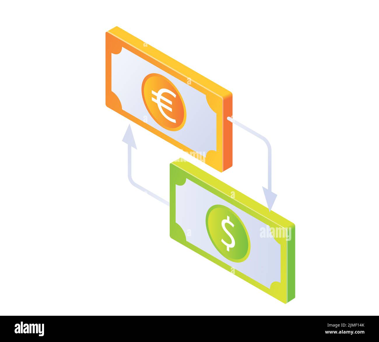 A Vector Illustration Of Money Exchange Dollars To Euros Stock Vector a-vector-illustration-of-money-exchange-dollars-to-euros-stock-vector