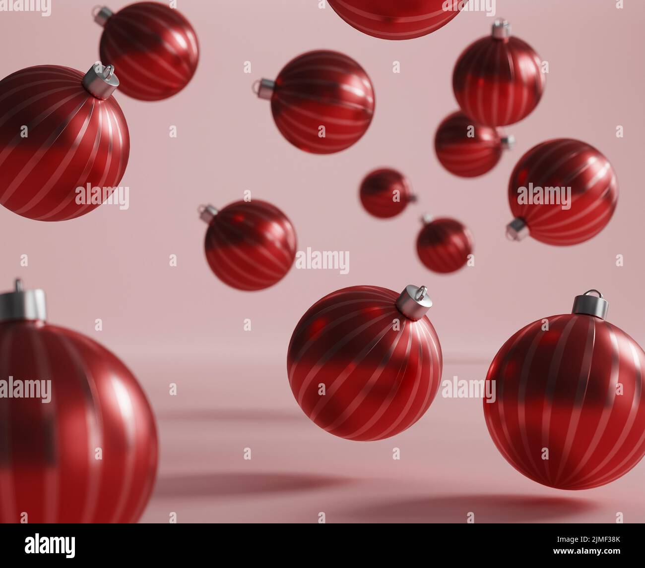 Beautiful christmas background arrangement Stock Photo