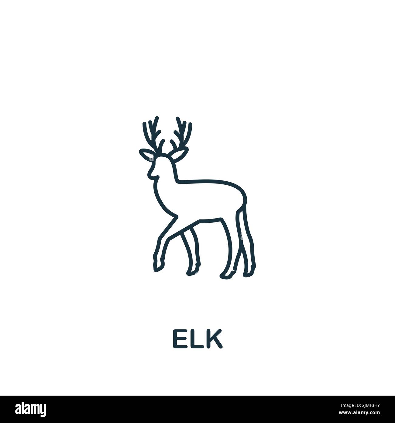 Bison profile canada Stock Vector Images Alamy