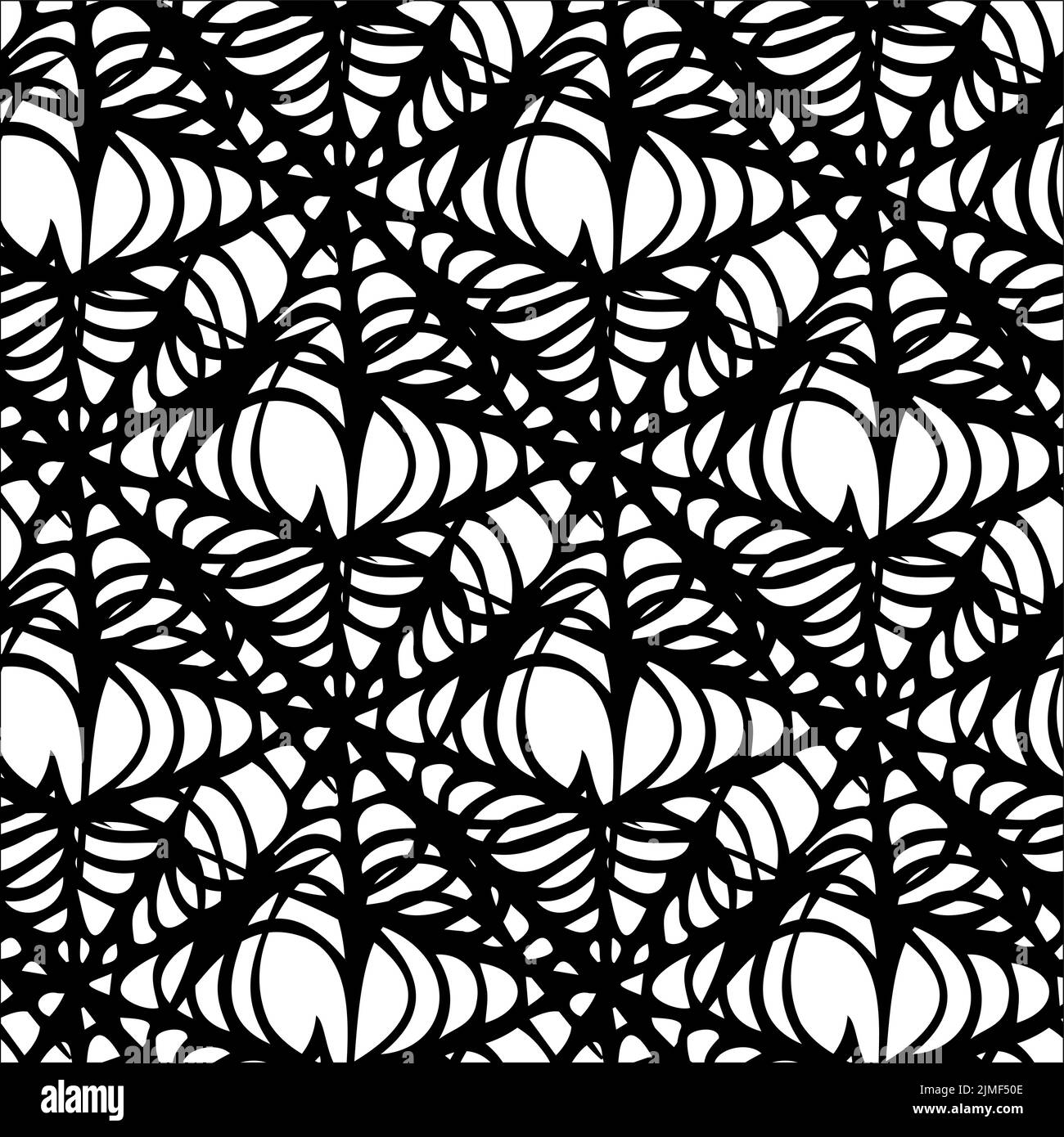 Spider web seamless pattern , black and white style Stock Vector Image ...