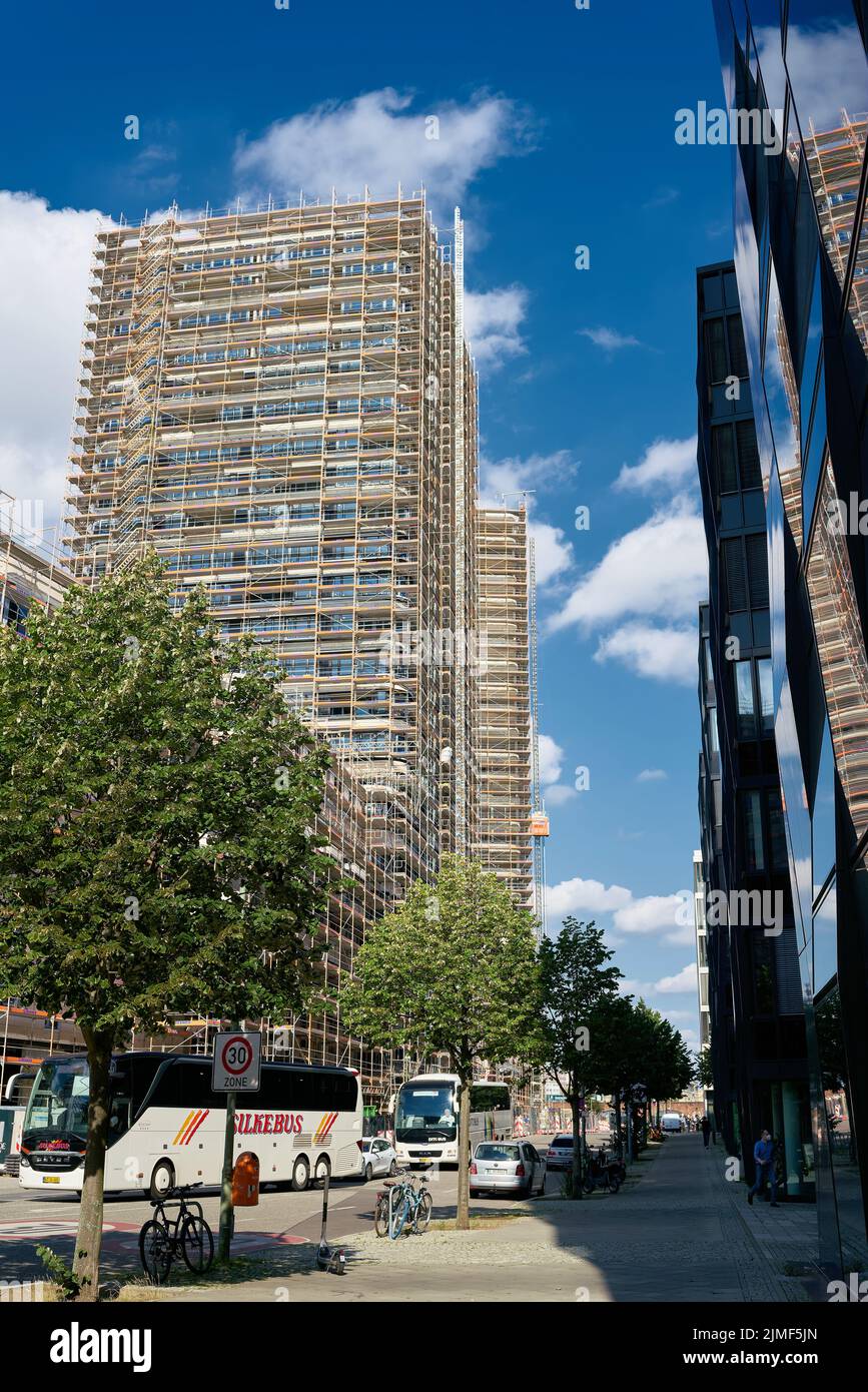 New construction of luxury apartments under the name Upside Berlin in