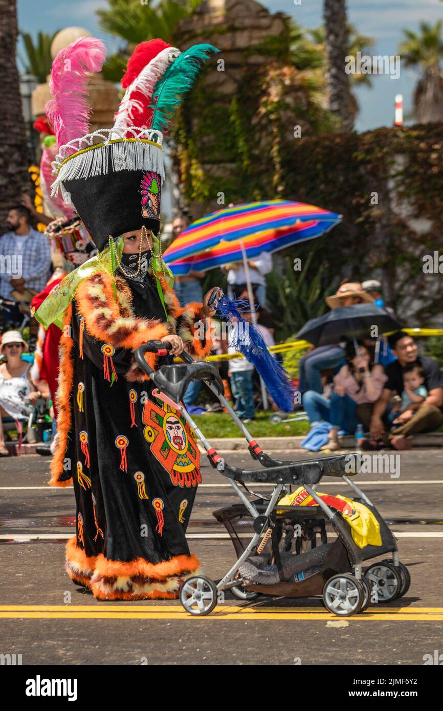 Santa Barbara, USA. 05th Aug, 2022. Old Spanish Day, Fiesta Historical ...