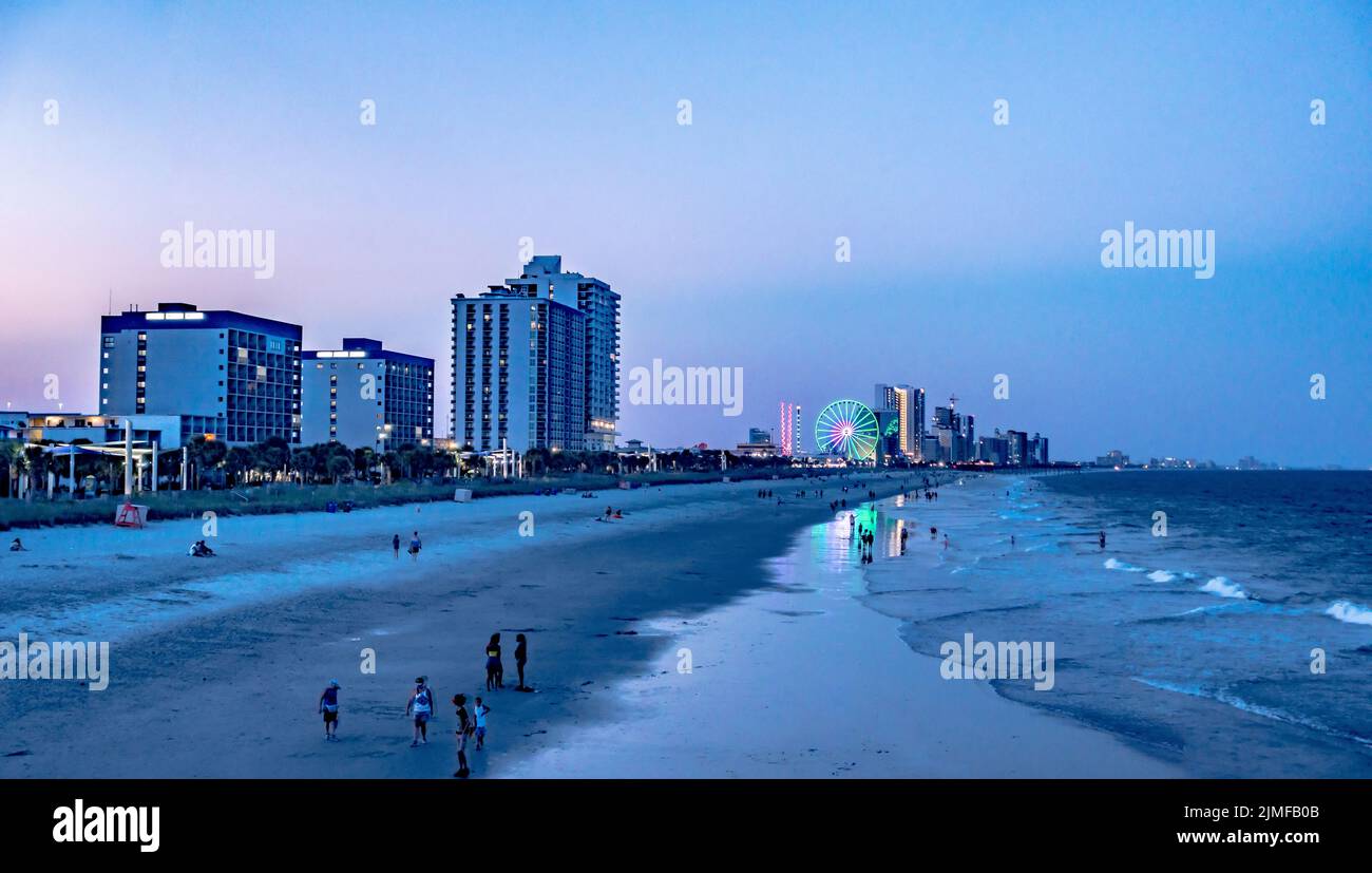 View of Myrtle Beach South Carolina Stock Photo Alamy