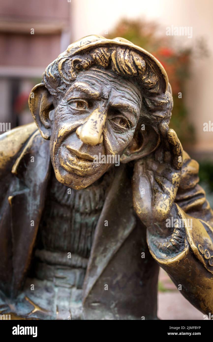 Plovdiv, Bulgaria, Statue of Miljo Stock Photo - Alamy