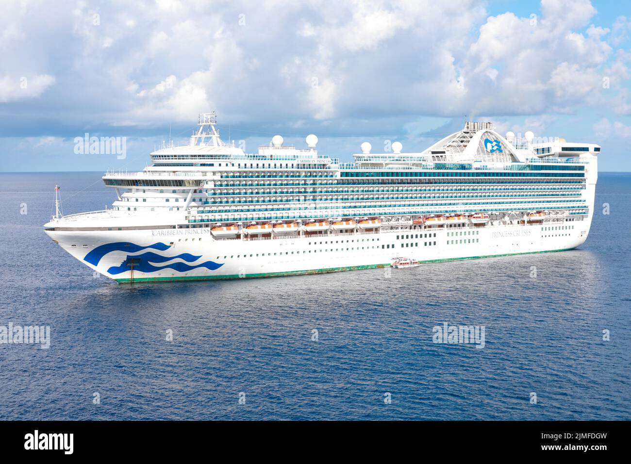 Royal Princess is operated by Princess Cruises line and has a capacity ...