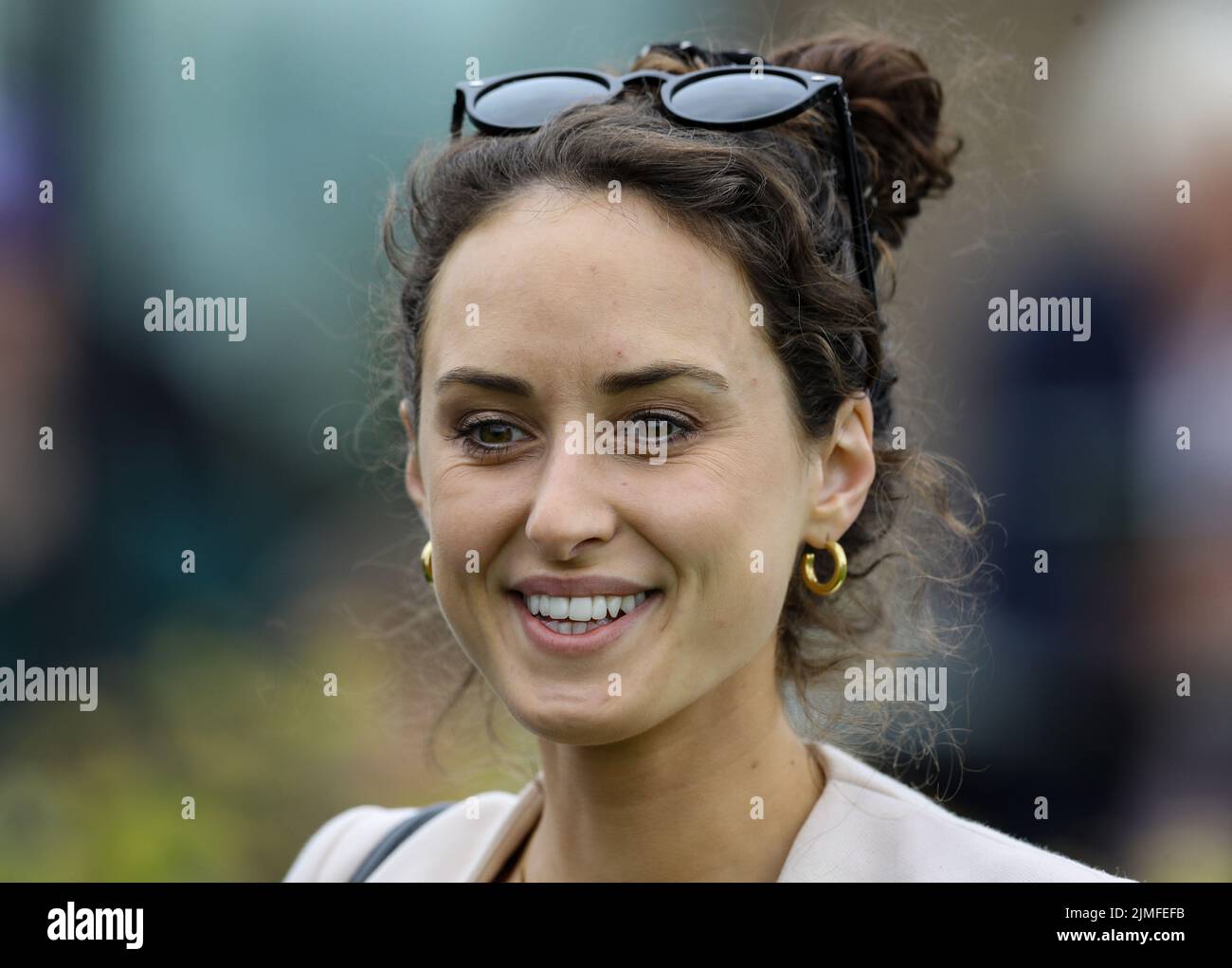 Tara Armstrong pictured at the Curragh Racecourse in County Kildare