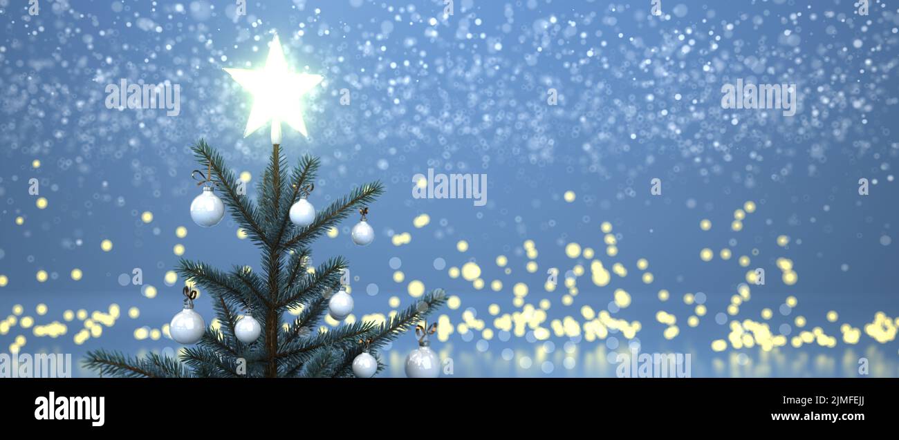 Christmas Tree Star Stock Photo - Alamy