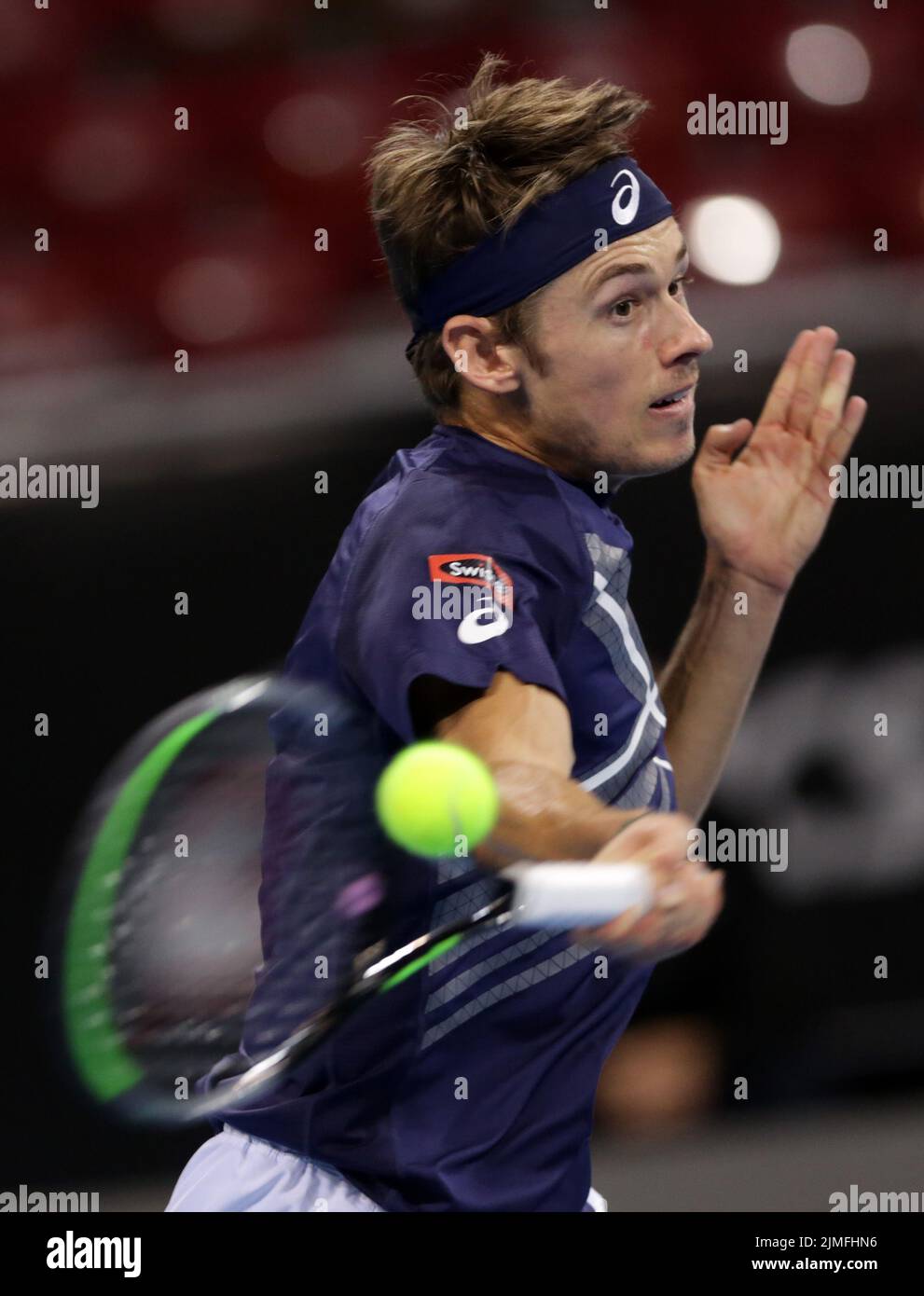 Alex de Minaur vs Jannik Sinner, 2020 Sofia Open, ATP 250 Stock Photo Alamy