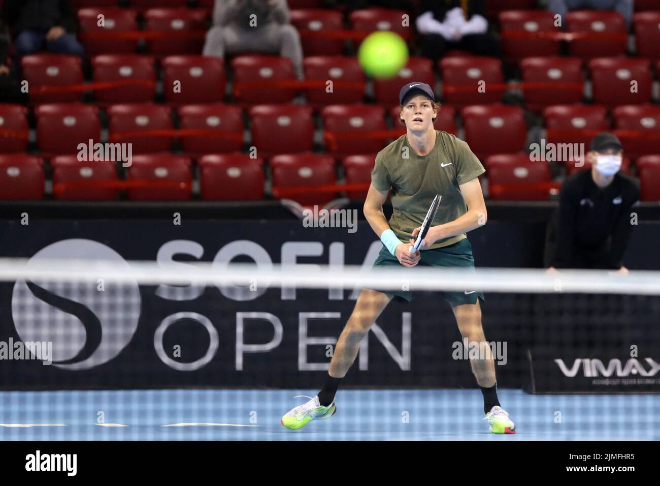 Alex de Minaur vs Jannik Sinner, 2020 Sofia Open, ATP 250 Stock Photo Alamy