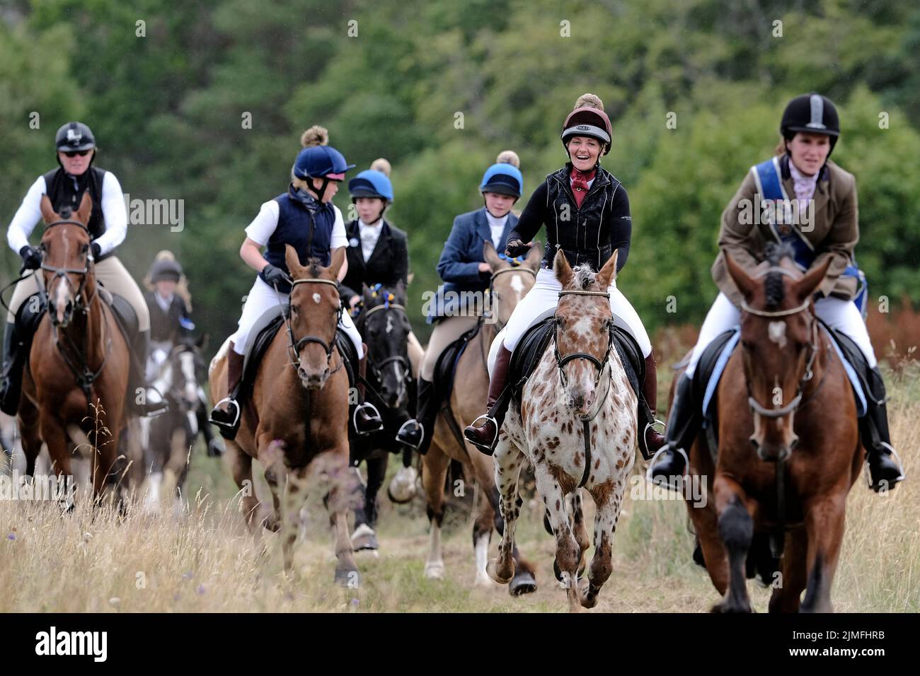 Lauder, UK. 06th Aug, 2022. Lauder, UK. Saturday 06 August 2022 Some of ...
