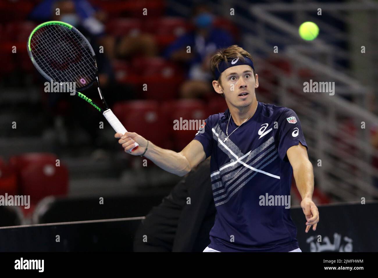 Alex de Minaur vs Jannik Sinner, 2020 Sofia Open, ATP 250 Stock Photo Alamy