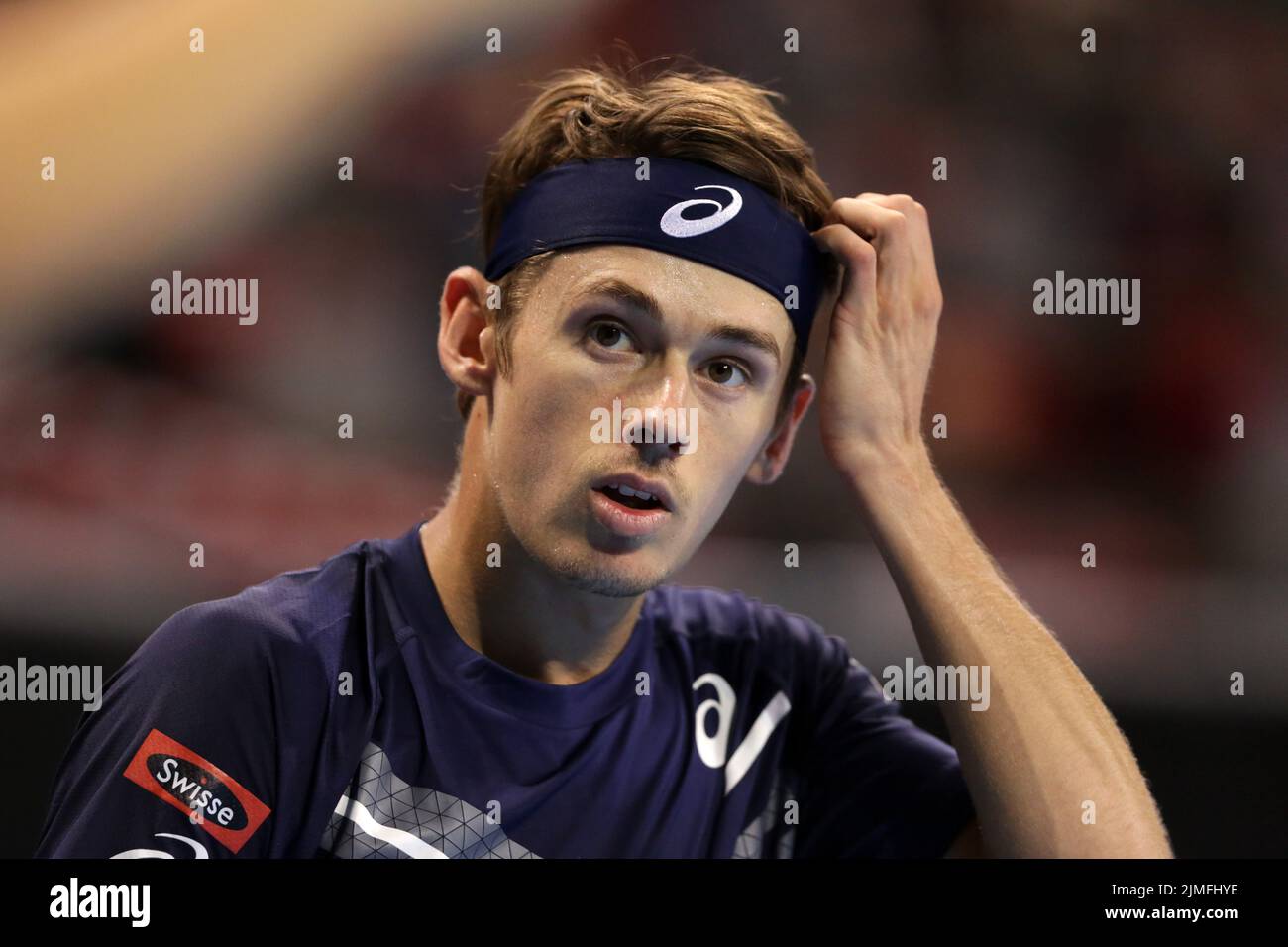 Alex de Minaur vs Jannik Sinner, 2020 Sofia Open, ATP 250 Stock Photo Alamy