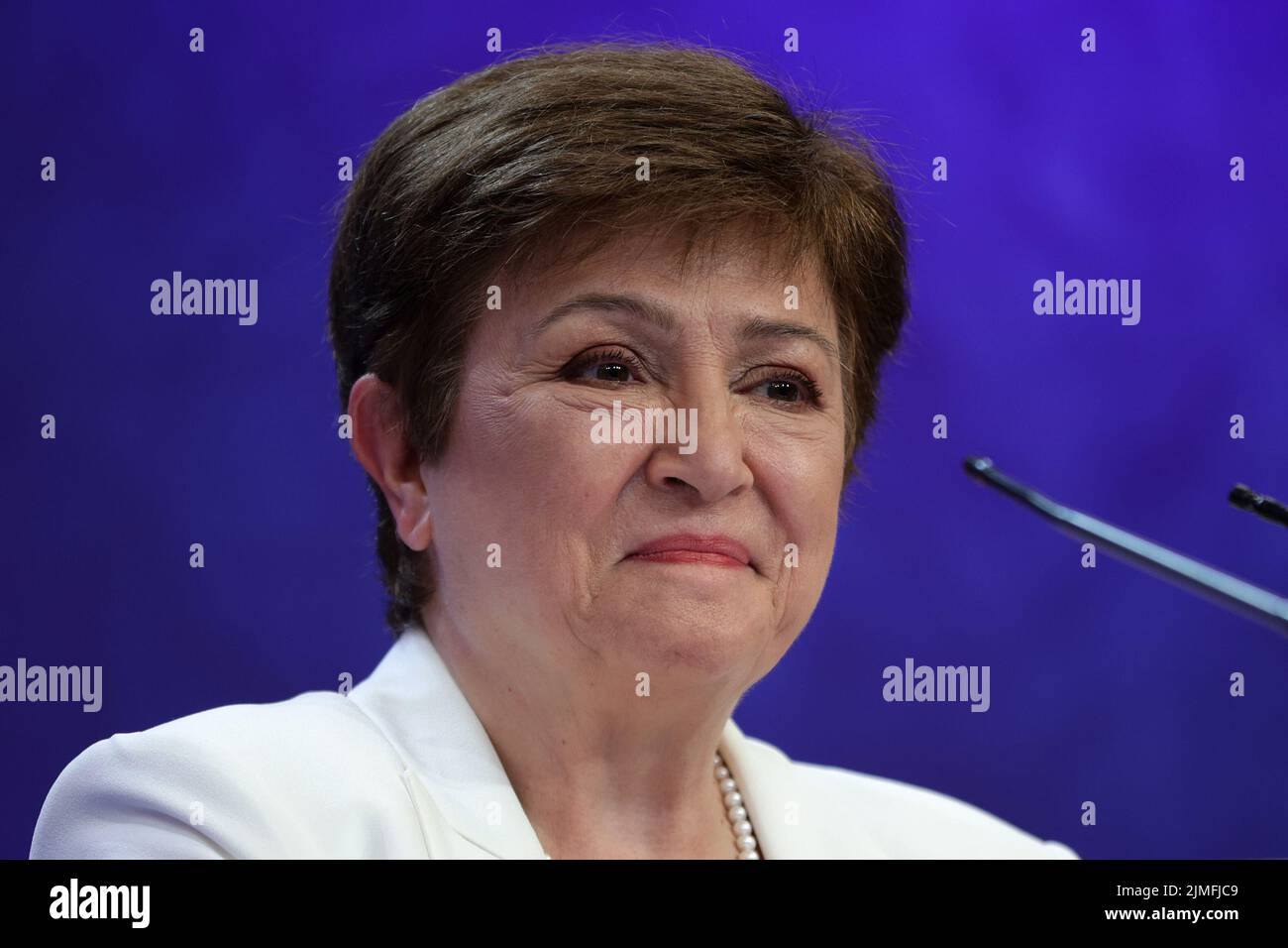 Managing Director Of The International Monetary Fund (IMF) Kristalina ...