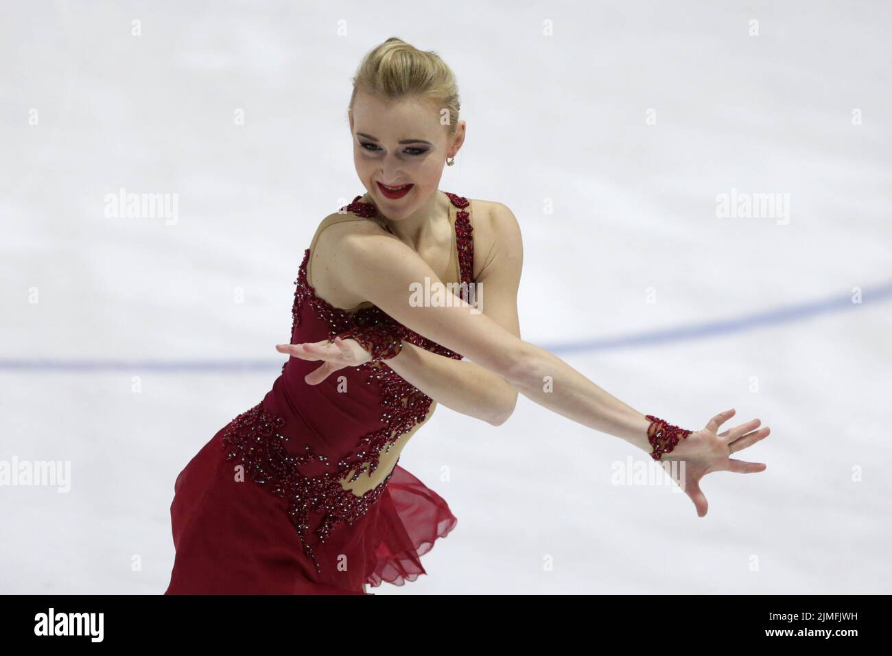 Sofia Trophy International Figure Skating Competition Stock Photo Alamy