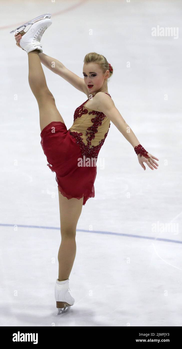 Sofia Trophy International Figure Skating Competition Stock Photo Alamy