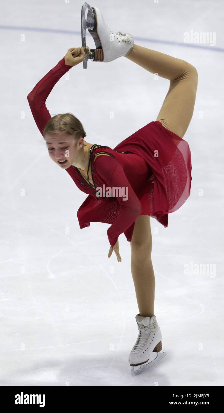 Sofia Trophy International Figure Skating Competition Stock Photo Alamy
