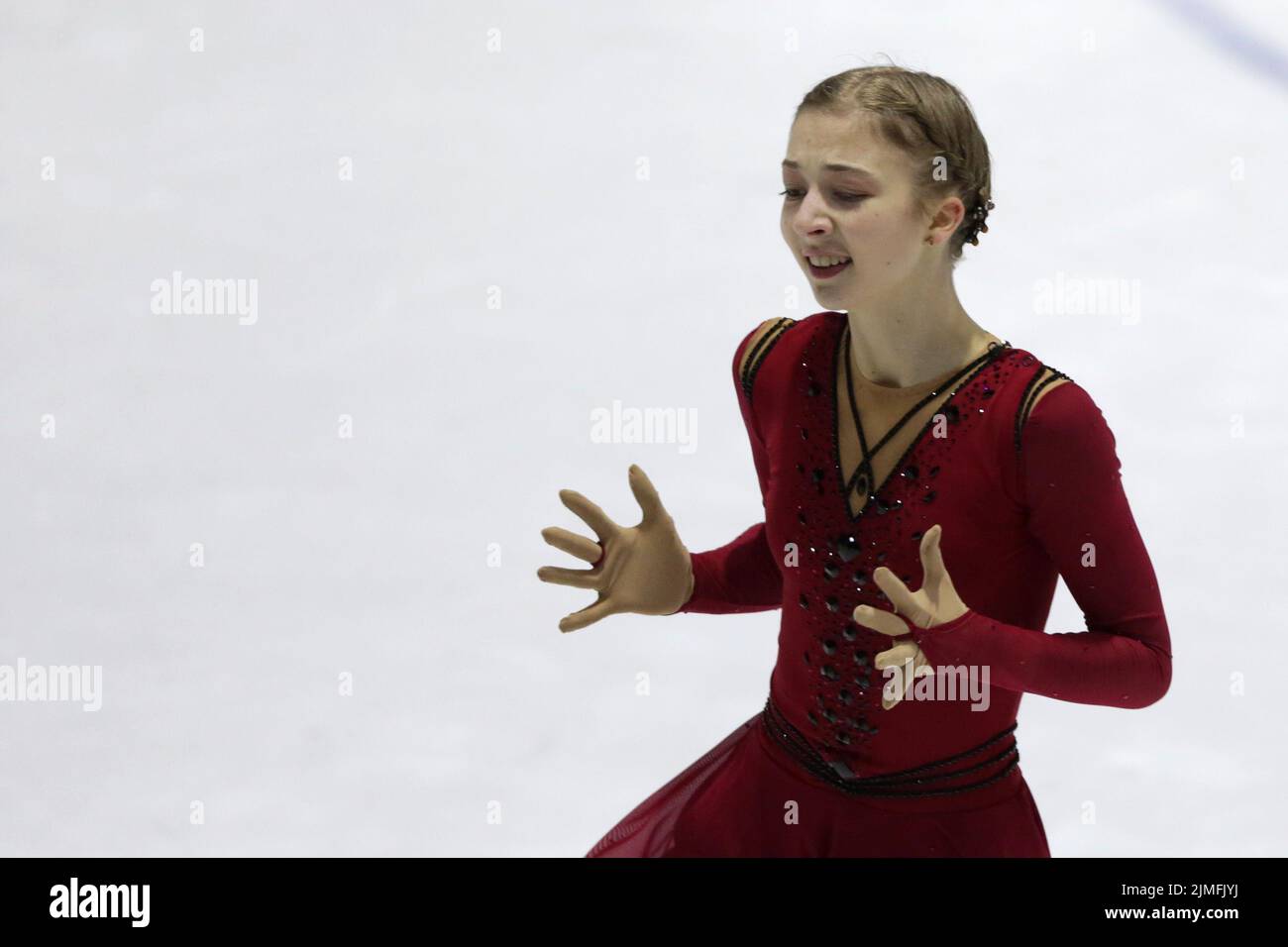Sofia Trophy International Figure Skating Competition Stock Photo Alamy