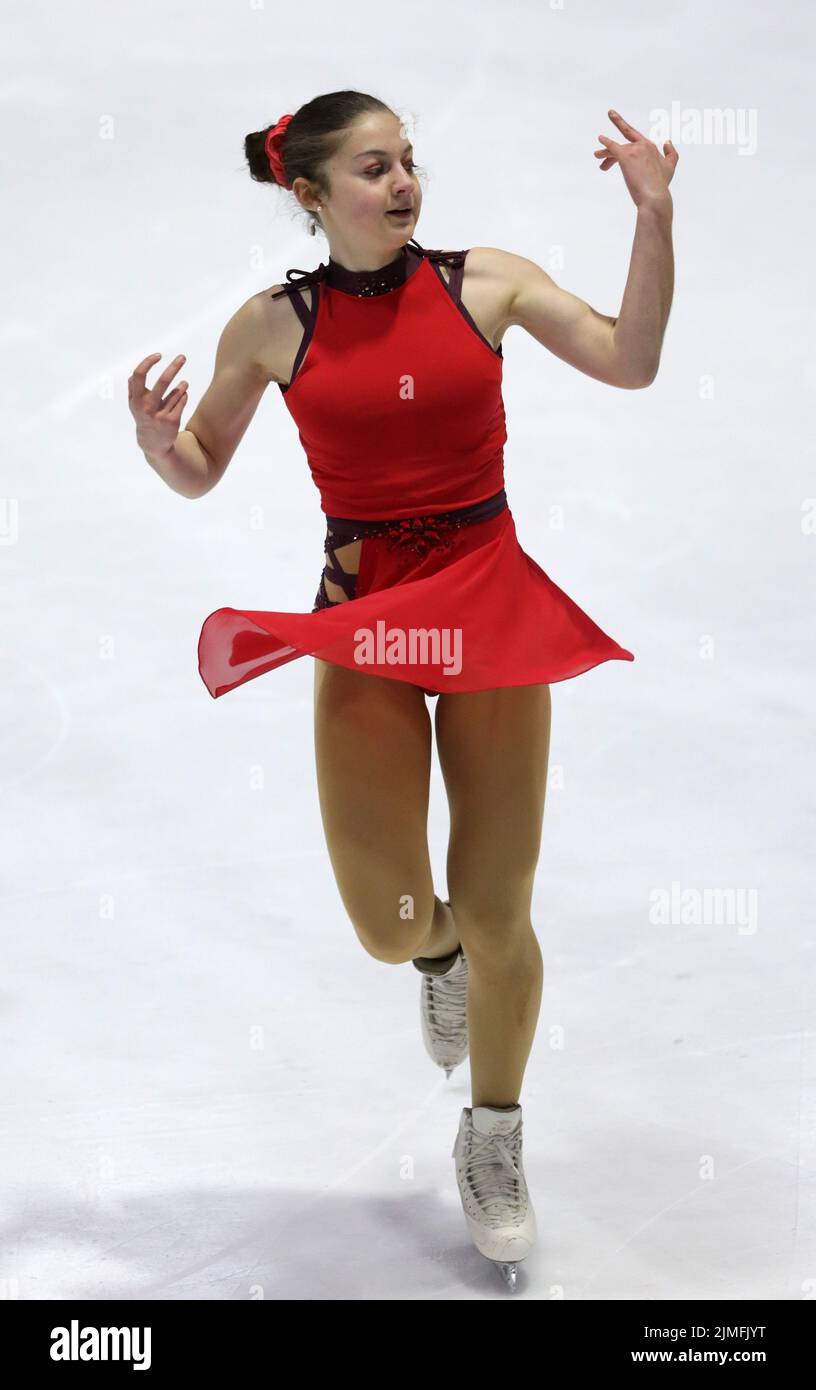 Sofia Trophy International Figure Skating Competition Stock Photo Alamy